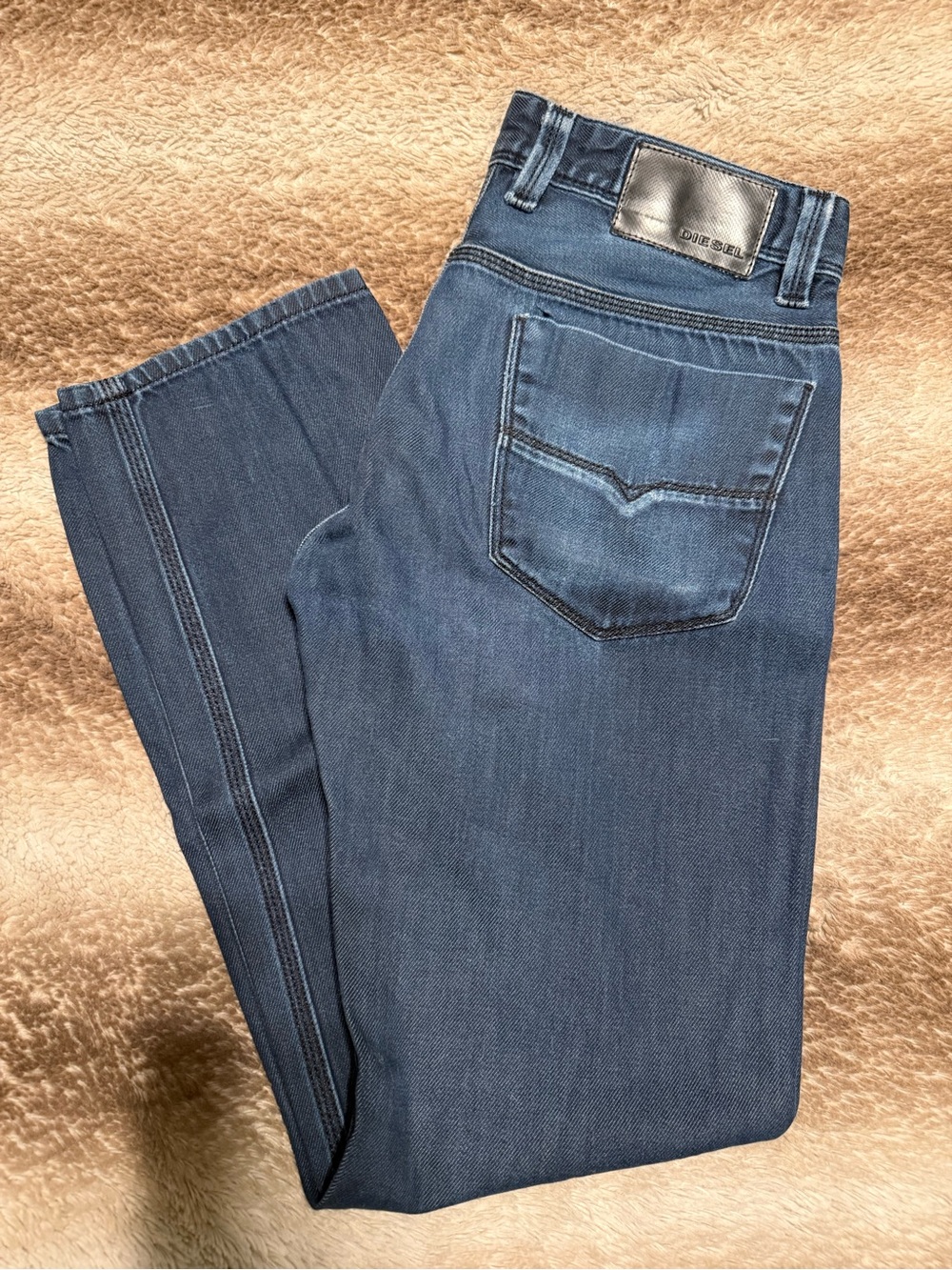 Men's Dark Blue Jeans - Diesel Keever